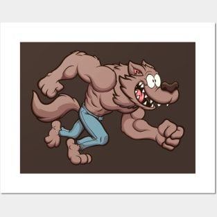 Running Werewolf Posters and Art